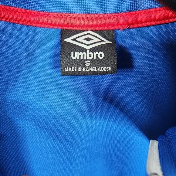 Umbro Mens Italy National Football Team Full Zip Track Jacket Size Small - Picture 5 of 10